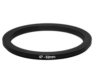 Bower 67-52mm Step-Down Adapter Ring - Digital Cameras and Accessories - Hip Lens.com