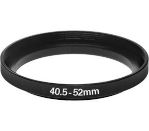 Bower 40.5-52mm Step-Up Adapter Ring - Digital Cameras and Accessories - Hip Lens.com