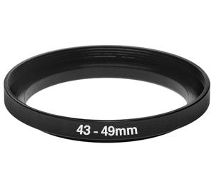 Bower 43-49mm Step-Up Adapter Ring - Digital Cameras and Accessories - Hip Lens.com
