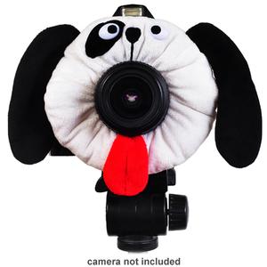 Camera Creatures Dapper Dog Portrait Posing Prop White Dog with Black Ears - Digital Cameras and Accessories - Hip Lens.com