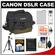 Canon 100EG Digital SLR Camera Case - Gadget Bag with LP-E8 Battery + Tripod + Accessory Kit