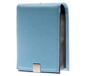 Canon PowerShot PSC-1000 Deluxe Leather Digital Camera Case (Light Blue) - Digital Cameras and Accessories - Hip Lens.com