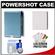 Canon PowerShot PSC-1000 Deluxe Leather Digital Camera Case (Light Blue) with NB-4L Battery + Cleaning Kit