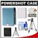 Canon PowerShot PSC-1000 Deluxe Leather Digital Camera Case (Light Blue) with NB-4L Battery + Tripod + Accessory Kit