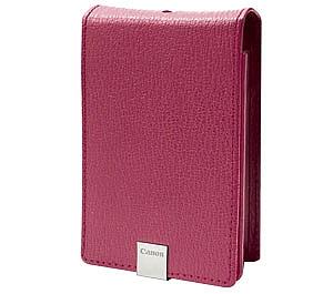 Canon PowerShot PSC-1000 Deluxe Leather Digital Camera Case (Pink) - Digital Cameras and Accessories - Hip Lens.com