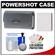 Canon PowerShot PSC-2050 Leather Digital Camera Case (Gray) with NB-4L Battery + Cleaning Kit