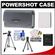 Canon PowerShot PSC-2050 Leather Digital Camera Case (Gray) with NB-4L Battery + Tripod + Accessory Kit