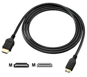 Canon HTC-100 HDMI Audio/Video Cable (HDMI Mini to HDMI) Type C - (9.5ft/ 2.9m) - Digital Cameras and Accessories - Hip Lens.com