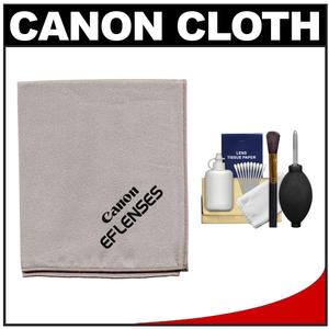 Canon EF Lenses Microfiber Lens Cleaning Cloth with Cleaning Kit - Digital Cameras and Accessories - Hip Lens.com