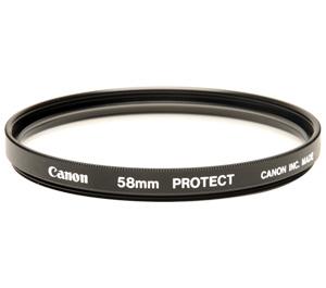 Canon 58mm Screw-in Protection Filter - Digital Cameras and Accessories - Hip Lens.com