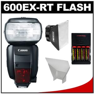 Canon Speedlite 600EX-RT Flash with Soft Box + Reflector + Batteries & Charger - Digital Cameras and Accessories - Hip Lens.com