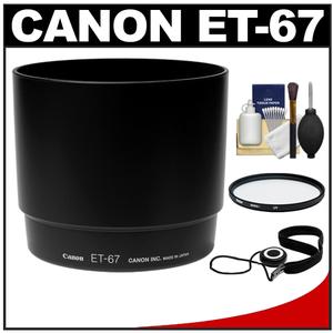 Canon ET-67 Lens Hood for EF 100 f/2.8 Macro USM with UV Filter & Accessory Kit - Digital Cameras and Accessories - Hip Lens.com