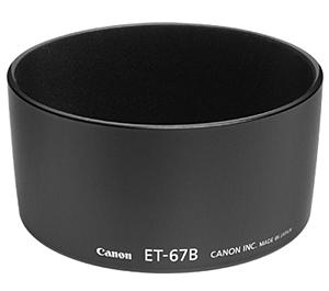 Canon ET-67B Lens Hood for EF-S 60mm f/2.8 Macro - Digital Cameras and Accessories - Hip Lens.com