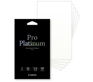 Canon Photo Paper Pro Platinum 4 x 6 Inkjet Paper - 100 sheets PT-101 - Digital Cameras and Accessories - Hip Lens.com