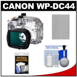 Canon WP-DC44 Waterproof Underwater Housing Case for PowerShot G1 X Digital Camera with NB-10L Battery + Accessory Kit - Digital Cameras and Accessories - Hip Lens.com