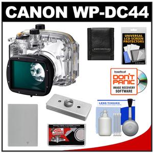 Canon WP-DC44 Waterproof Underwater Housing Case for PowerShot G1 X Digital Camera with NB-10L Battery + Case Weight + Accessory Kit - Digital Cameras and Accessories - Hip Lens.com