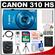 Canon PowerShot 310 HS Digital Elph Camera (Blue) with 16GB Card + Battery + Case + Flex Tripod + HDMI Cable + Cleaning & Accessory Kit