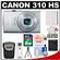Canon PowerShot 310 HS Digital Elph Camera (Silver) with 8GB Card + Battery + Case + Cleaning & Accessory Kit