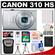 Canon PowerShot 310 HS Digital Elph Camera (Silver) with 8GB Card + Battery + Case + Tripod + Cleaning & Accessory Kit