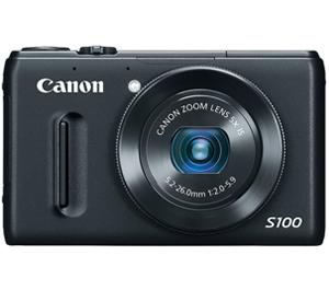 Canon PowerShot S100 Digital Camera (Black) - Digital Cameras and Accessories - Hip Lens.com