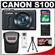 Canon PowerShot S100 Digital Camera (Black) with 8GB Card + Case + Accessory Kit