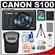 Canon PowerShot S100 Digital Camera (Black) with 8GB Card + Battery + Case + Accessory Kit