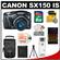 Canon PowerShot SX150 IS Digital Camera (Black) with 8GB Card + Batteries/Charger + Case + Cleaning & Accessory Kit