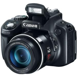 Canon PowerShot SX50 HS Digital Camera (Black)