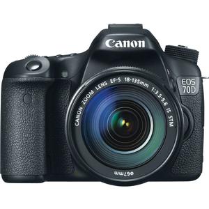 Canon EOS 70D Digital SLR Camera & EF-S 18-135mm IS STM Lens