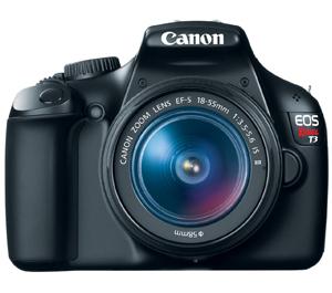 Canon EOS Rebel T3 Digital SLR Camera Body & EF-S 18-55mm IS II Lens