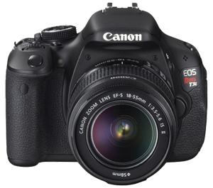 Canon EOS Rebel T3i Digital SLR Camera Body & EF-S 18-55mm IS II Lens