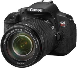 Canon EOS Rebel T4i Digital SLR Camera Body & EF-S 18-135mm IS STM Lens - Digital Cameras and Accessories - Hip Lens.com