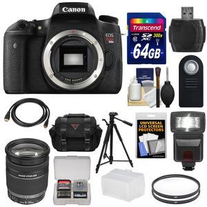 Canon EOS Rebel T6s Wi-Fi Digital SLR Camera Body with EF-S 18-200mm IS Zoom Lens + 64GB Card + Case + Filters + Tripod + Flash + Kit Canon EOS Rebel T6s Wi-Fi Digital SLR Camera Body with EF-S 18-200mm IS Zoom Lens + 64GB Card + Case + Filters + Tripod + Flash + Kit