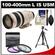 Canon EF 100-400mm f/4.5-5.6 L IS USM Telephoto Zoom Lens with 3 (UV/FLD/CPL) Filters + Tripod + Cleaning Kit