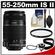 Canon EF-S 55-250mm f/4.0-5.6 IS II Zoom Lens with UV Filter + Cleaning Kit