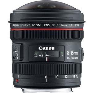 Canon EF 8-15mm f/4.0 L USM Fisheye Zoom Lens - Digital Cameras and Accessories - Hip Lens.com