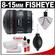 Canon EF 8-15mm f/4.0 L USM Fisheye Zoom Lens with Case & EW-77 Lens Hood + Canon Cleaning Kit
