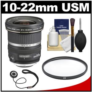 Canon EF-S 10-22mm f/3.5-4.5 USM Ultra Wide Angle Zoom Lens with UV Filter + Accessory Kit - Digital Cameras and Accessories - Hip Lens.com