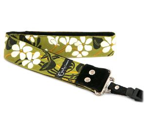 Capturing Couture Tropical Collection 1.5" Camera Strap (Hibiscus Fields) - Digital Cameras and Accessories - Hip Lens.com