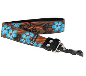 Capturing Couture Tropical Collection 1.5" Camera Strap (Hibiscus Ocean) - Digital Cameras and Accessories - Hip Lens.com
