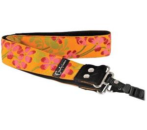 Capturing Couture Tropical Collection 1.5" Camera Strap (Hibiscus Sun) - Digital Cameras and Accessories - Hip Lens.com