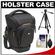 Case Logic Digital SLR Zoom Holster Camera Bag/Case (Black) (SLRC-201) with Tripod + Accessory Kit