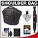 Case Logic Digital SLR Medium Shoulder Bag/Case (Black) (SLRC-202) with Cleaning Kit + Accessory Kit