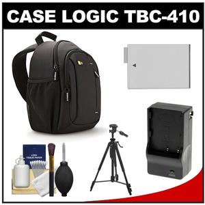Case Logic TBC-410 Digital SLR Camera Sling Case (Black) with LP-E8 Battery & Charger + Tripod + Kit for Rebel T3i T4i T5i Case Logic TBC-410 Digital SLR Camera Sling Case (Black) with LP-E8 Battery & Charger + Tripod + Kit for Rebel T3i T4i T5i