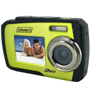 Coleman Duo 2V7WP Dual Screen Shock & Waterproof Digital Camera (Green)