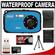 Coleman Xtreme C5WP Shock & Waterproof Digital Camera (Blue) with 8GB Card + Case + Accessory Kit