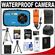Coleman Xtreme C5WP Shock & Waterproof Digital Camera (Blue) with 8GB Card + Battery + Floating Strap + (2) Cases + Tripod + Accessory Kit