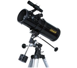 Coleman 500x114 Reflector Telescope with Tripod - Digital Cameras and Accessories - Hip Lens.com