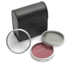 Crystal Optics 3-Piece Filter Kit (49mm UV/FLD/PL) - Silver - Digital Cameras and Accessories - Hip Lens.com