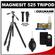 Cullmann Magnesit 525H Aluminum / Magnesium Tripod with 3-Way QR Head with Wireless Remote + Nikon Cleaning & Accessory Kit